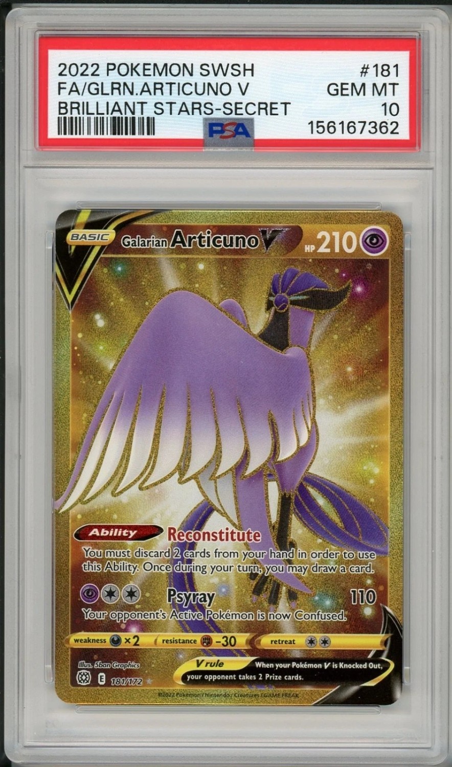 Galarian Articuno V