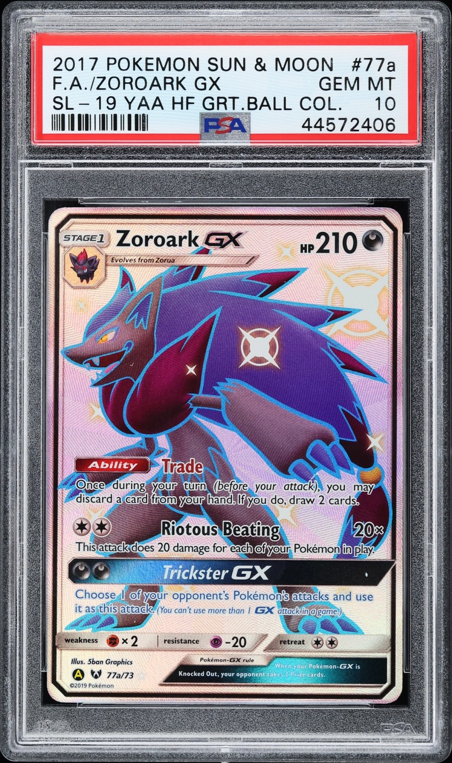 FA/ZOROARK GX