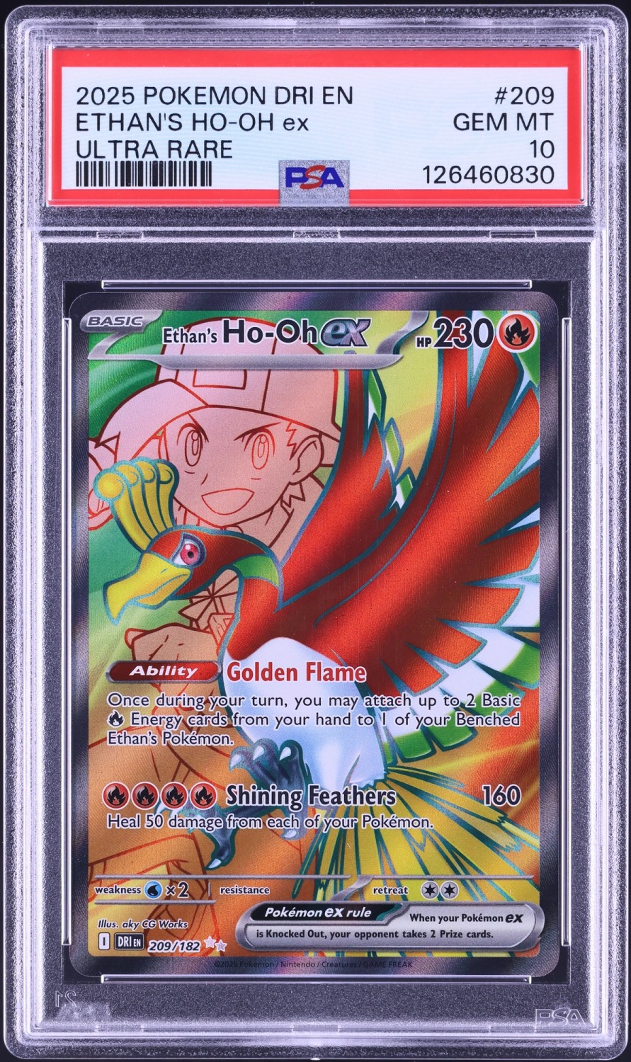 ETHAN'S HO-OH ex