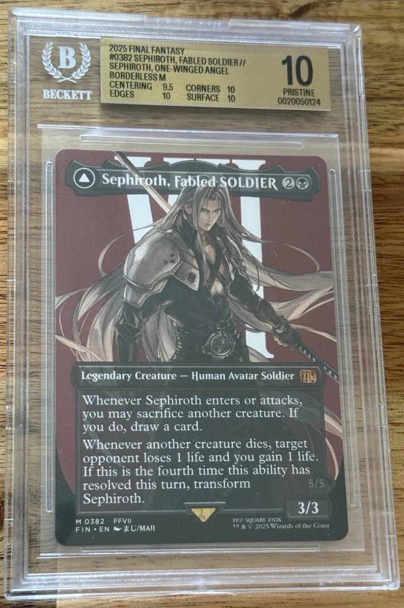 Sephiroth, Fabled SOLDIER