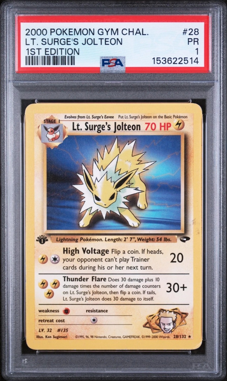 Lt. Surge's Jolteon