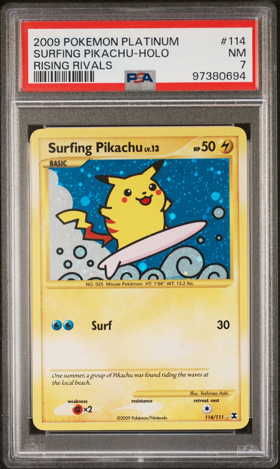 Surfing Pikachu