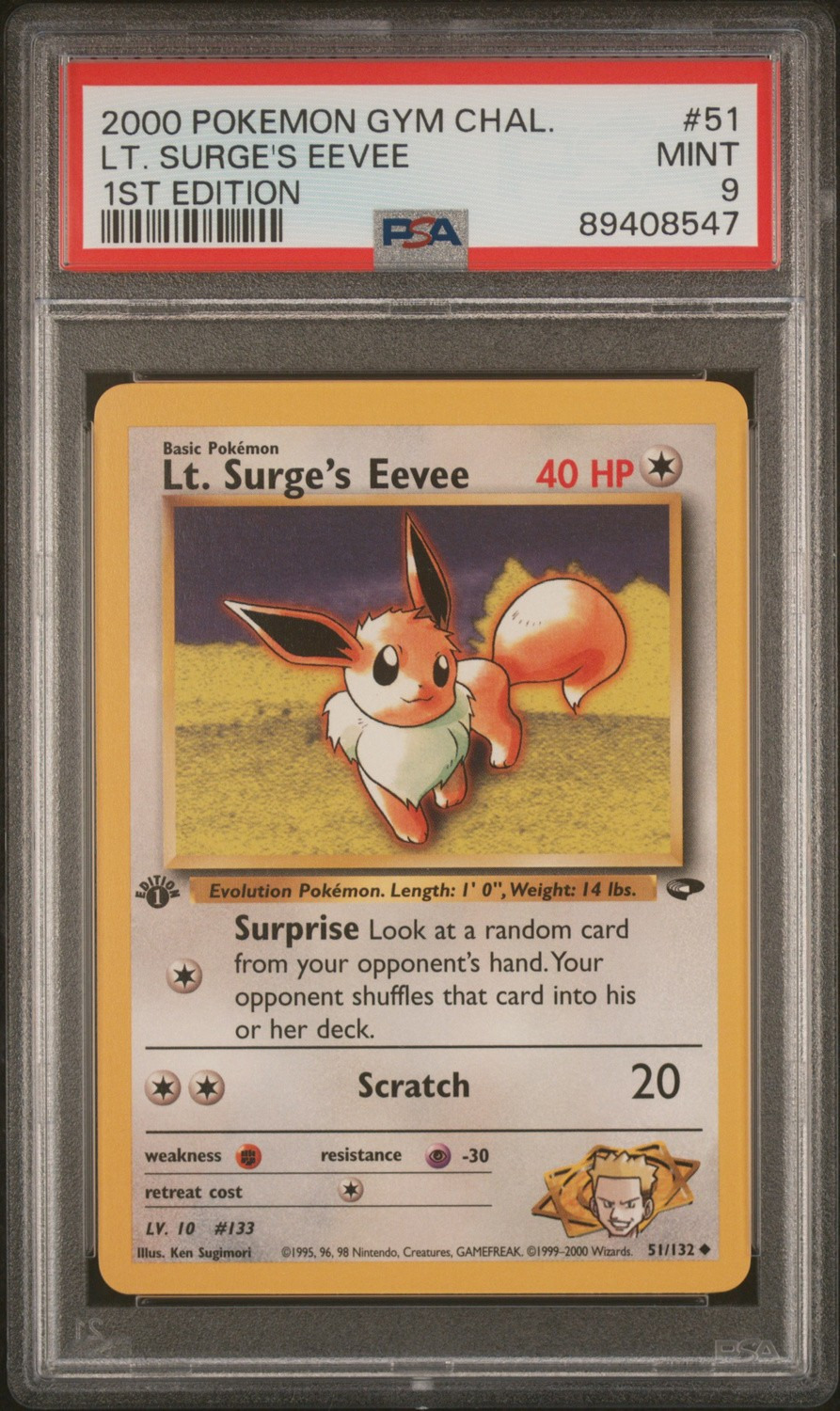 Lt. Surge's Eevee