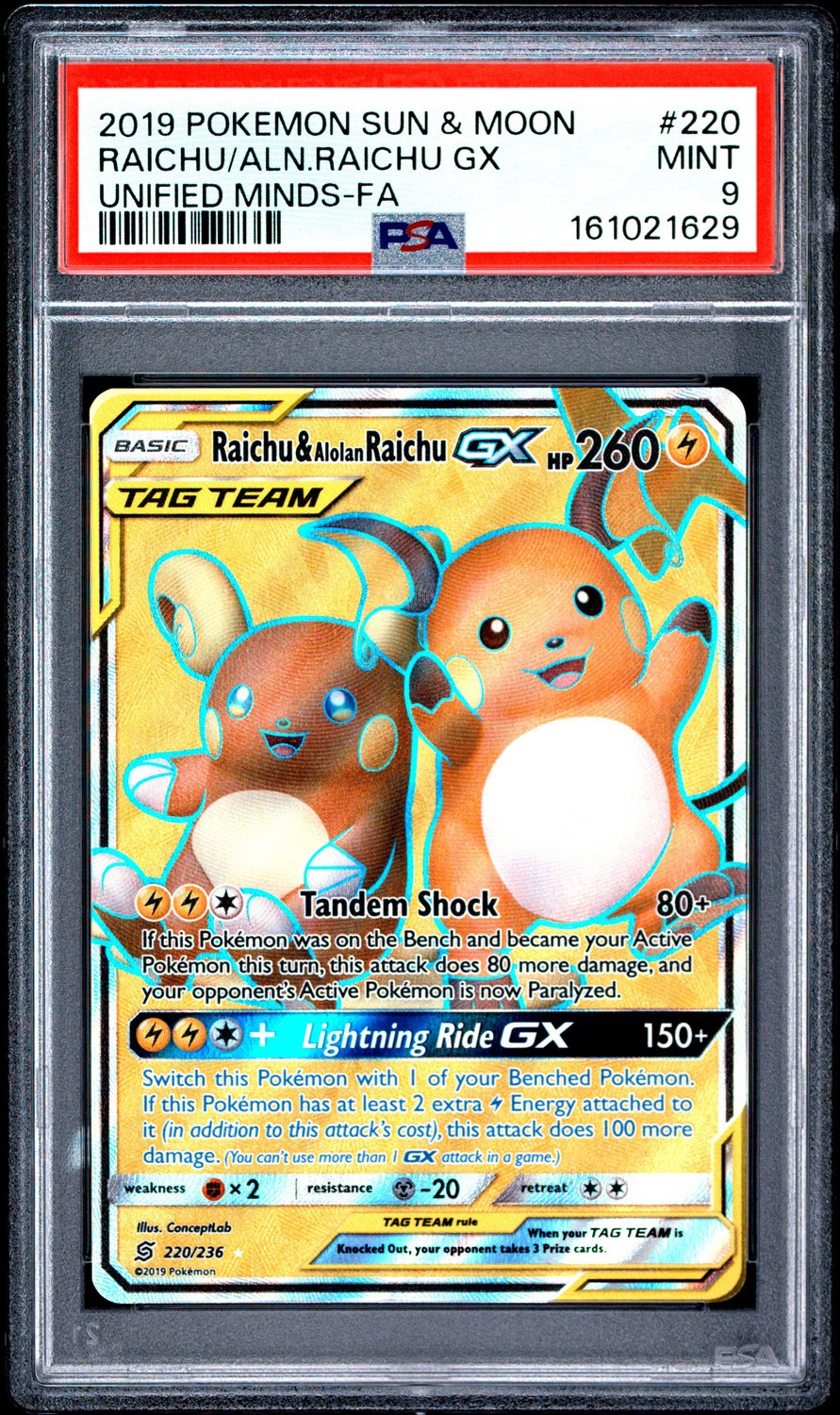 RAICHU/ALN.RAICHU GX