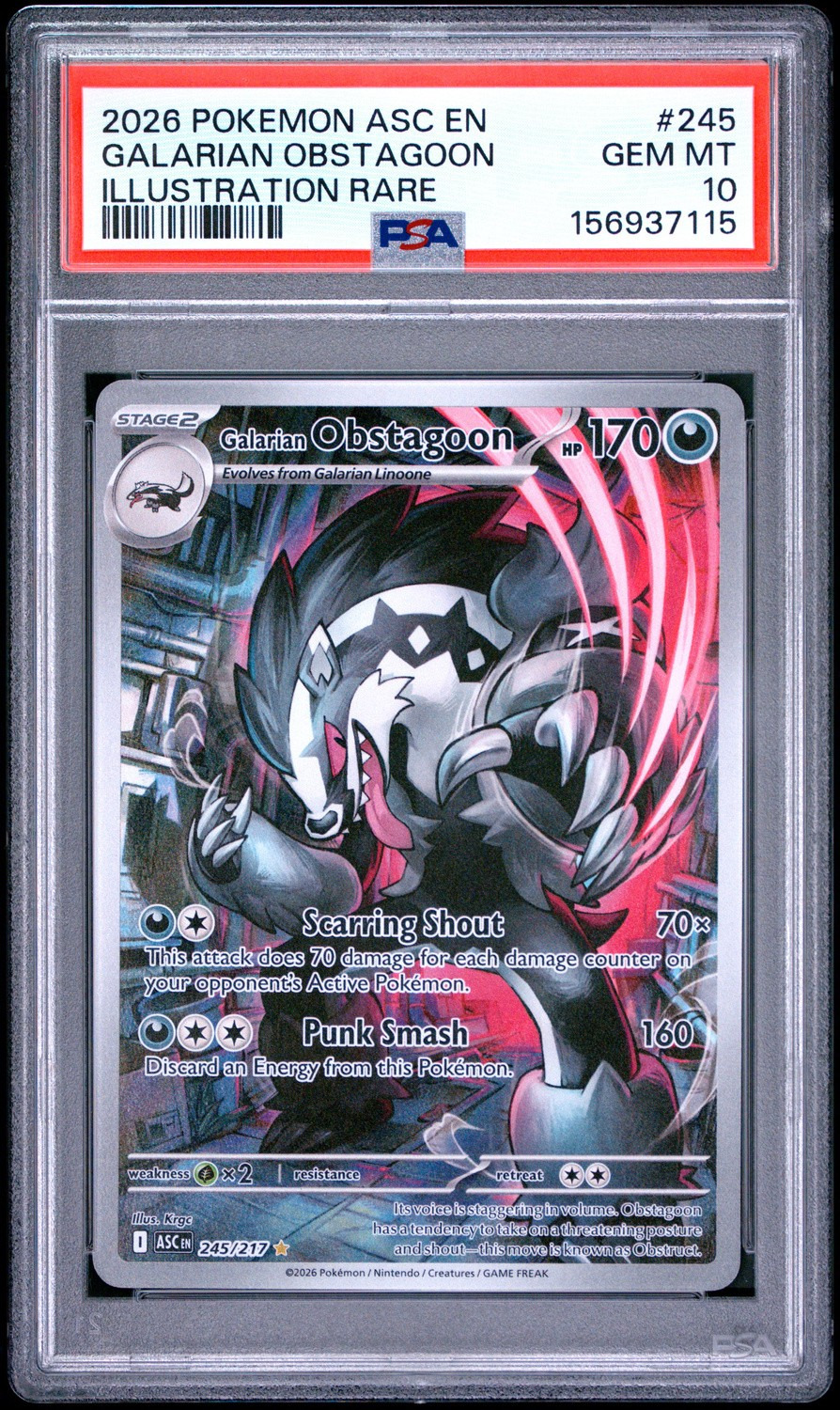 Galarian Obstagoon
