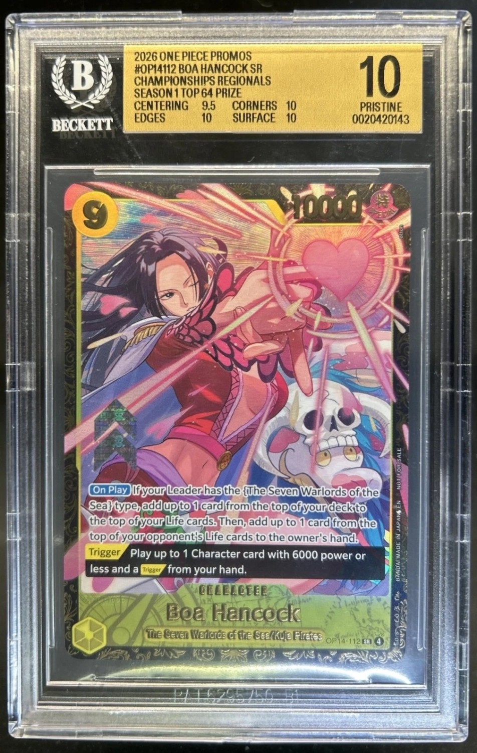 Boa Hancock SR/(Championships 26-27 Regionals Season 1 Top 64 Prize)