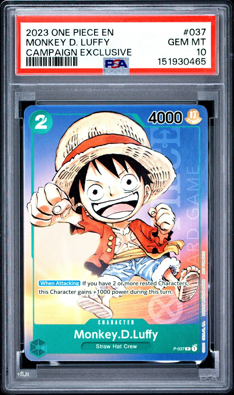 MONKEY D. LUFFY