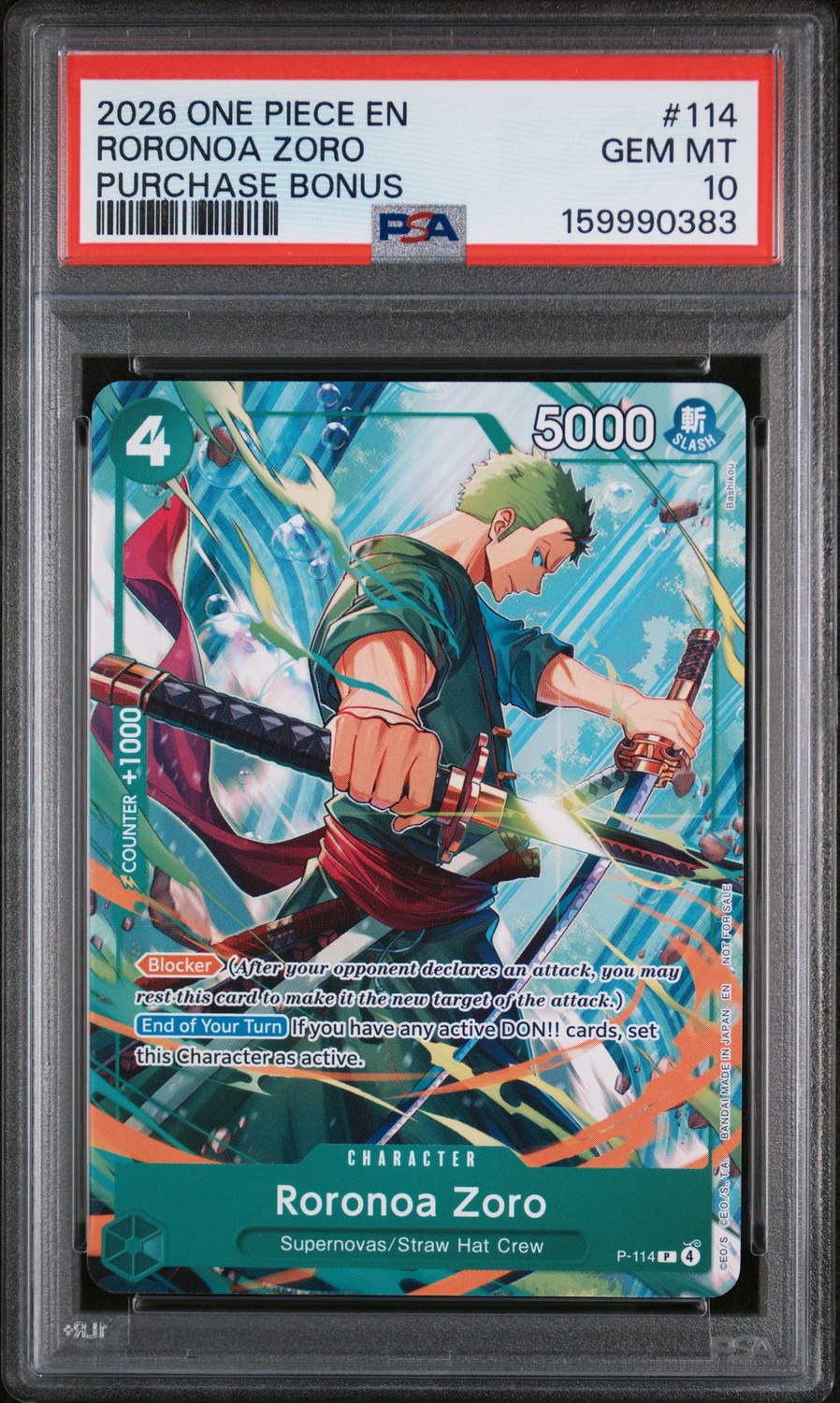 Roronoa Zoro P/(Convention Giveaway)