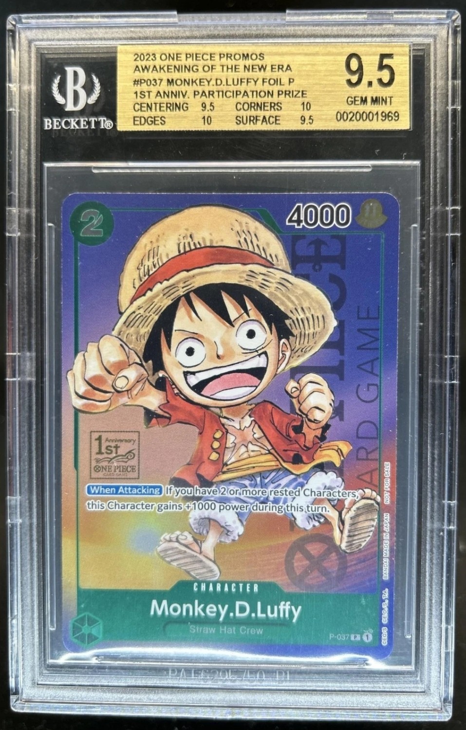 MONKEY D. LUFFY