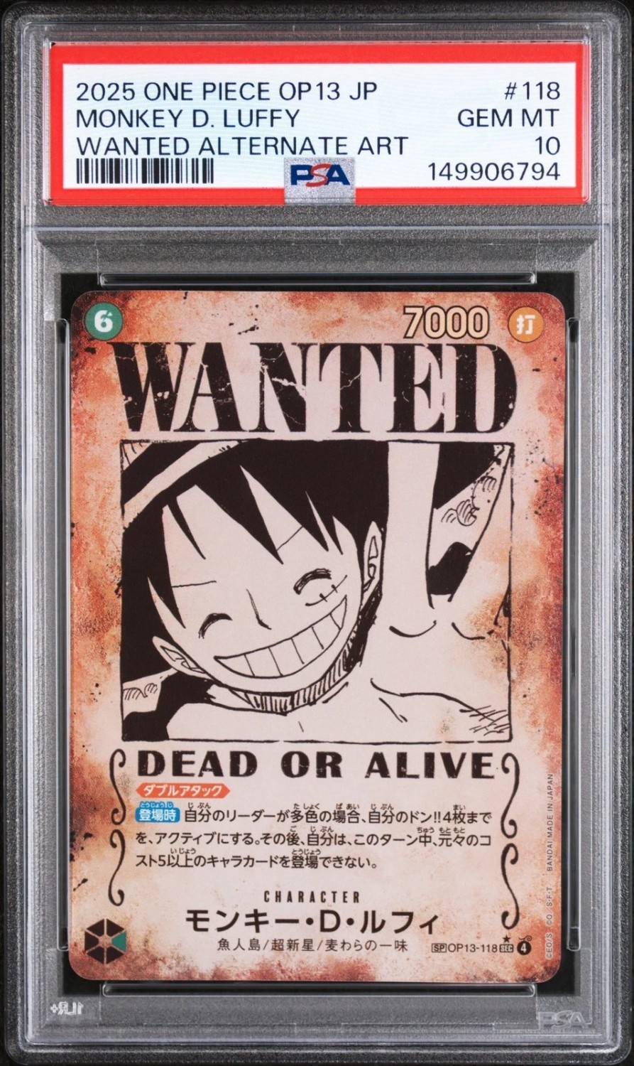 MONKEY D. LUFFY