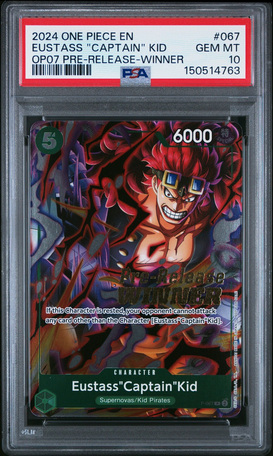 Eustass "Captain" Kid