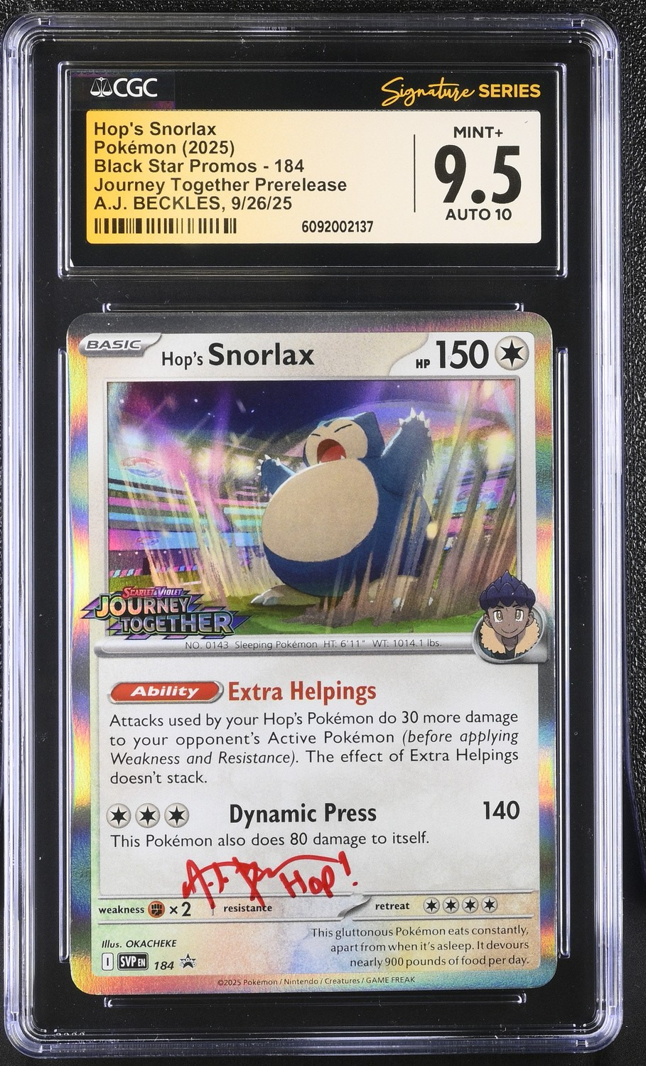 HOP'S SNORLAX