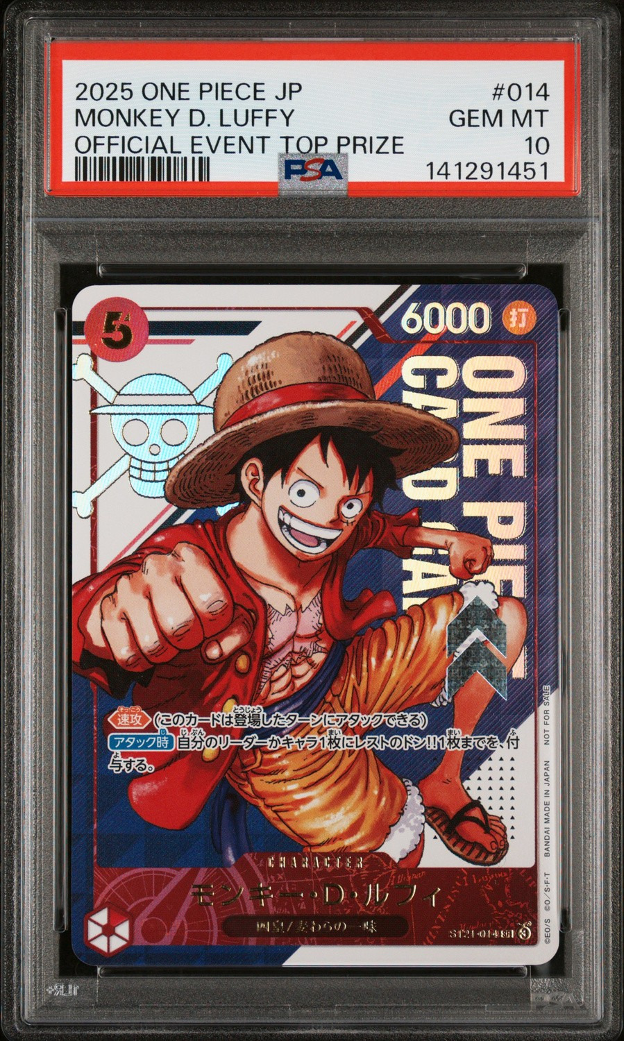 MONKEY D. LUFFY
