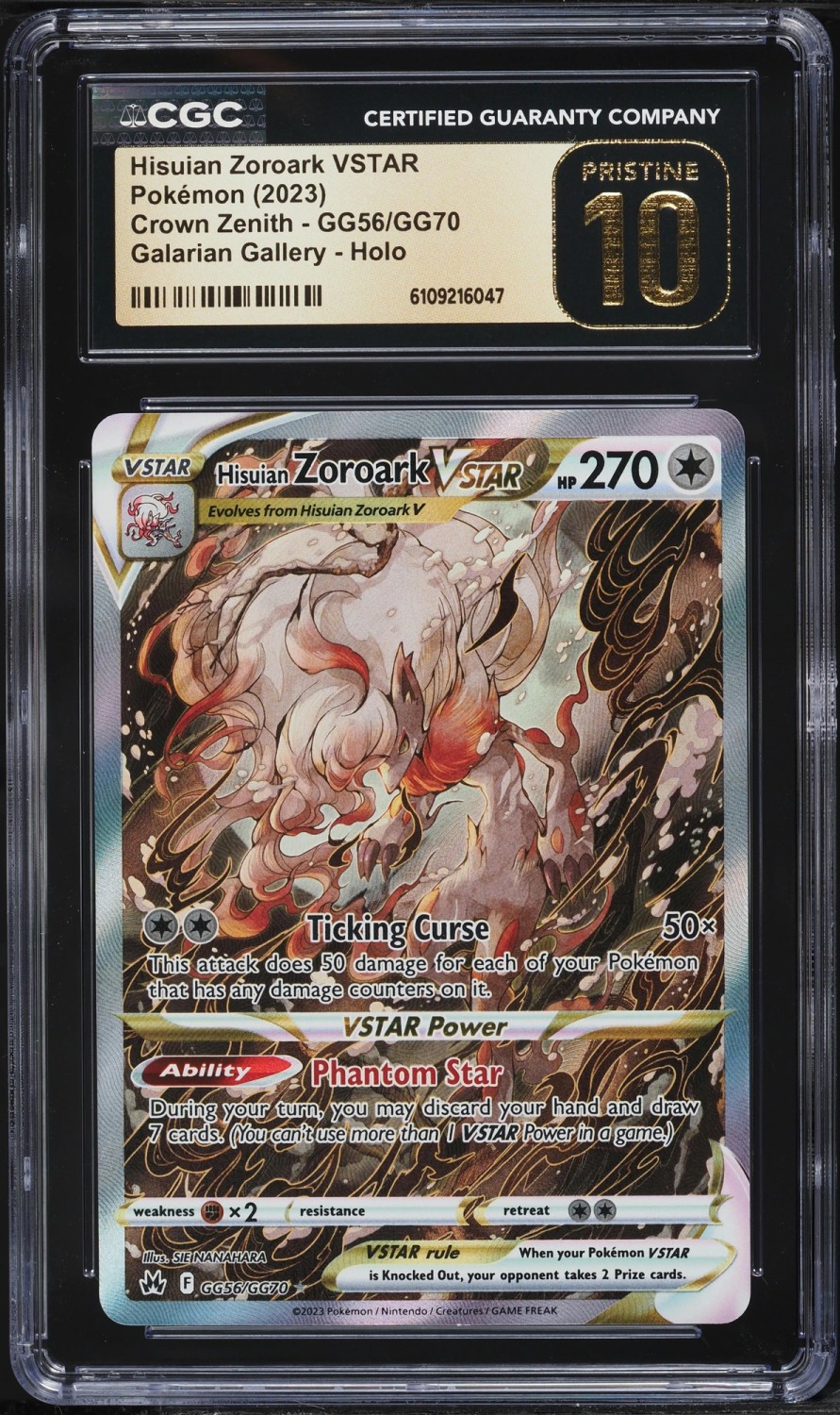 Hisuian Zoroark VSTAR