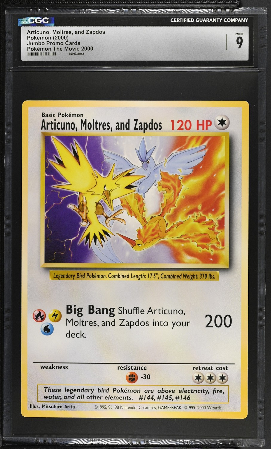 Articuno, Moltres, and Zapdos