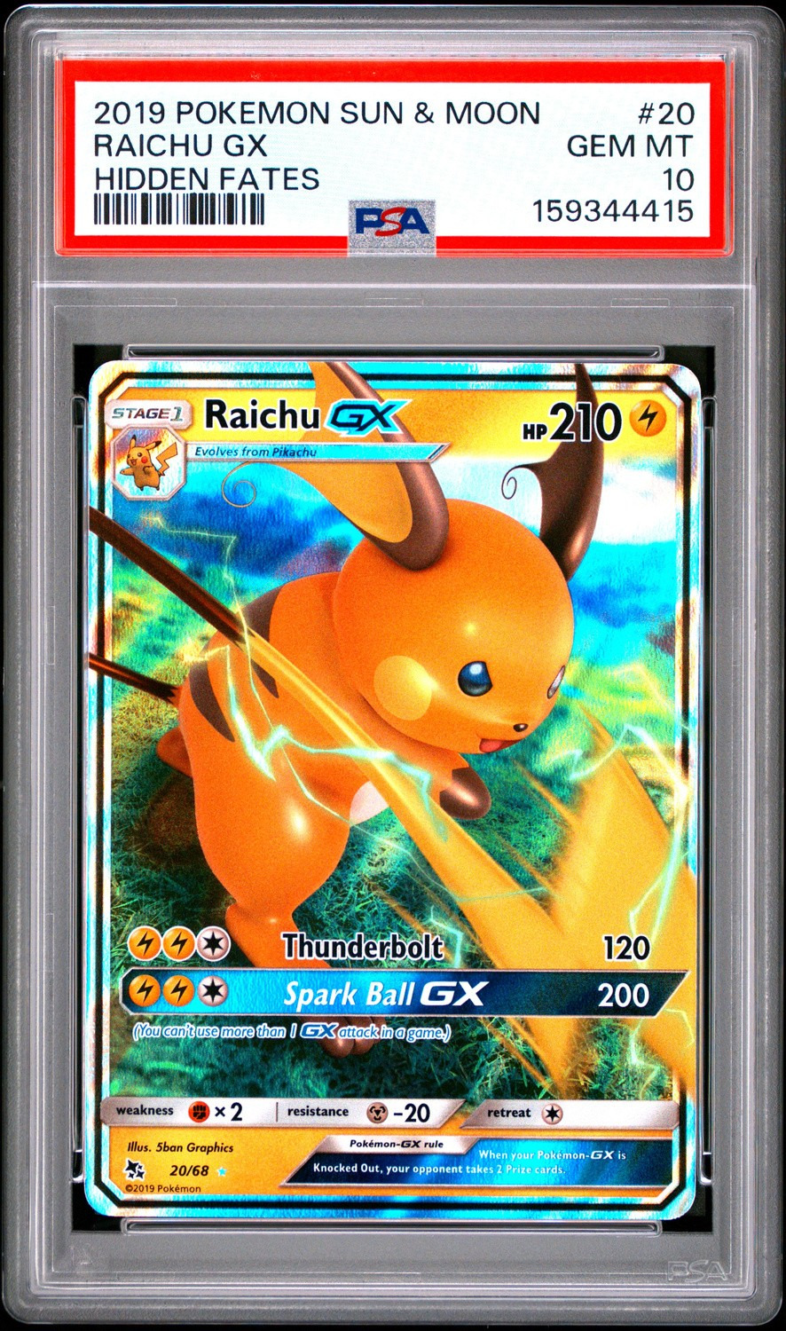 Raichu GX