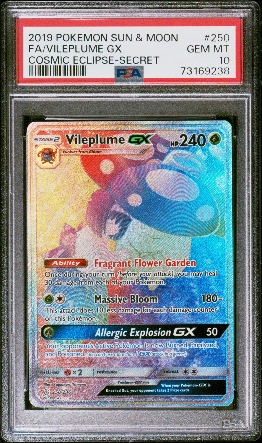 Vileplume GX