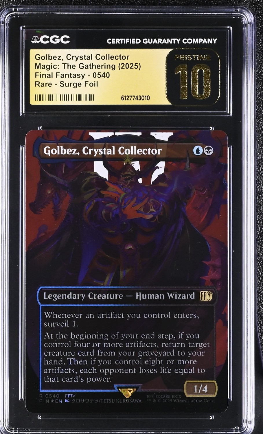 Golbez, Crystal Coll