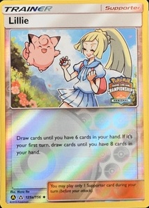 Reverse Holo · A Alternate Art Championships Regional Staff Yellow