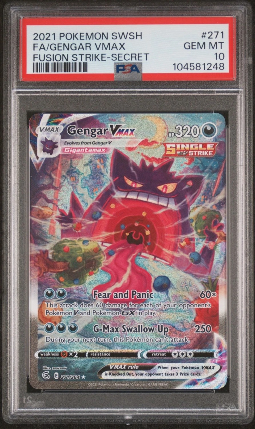 FA/GENGAR VMAX