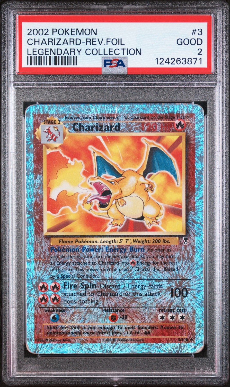 Charizard-Rev Foil-Lc