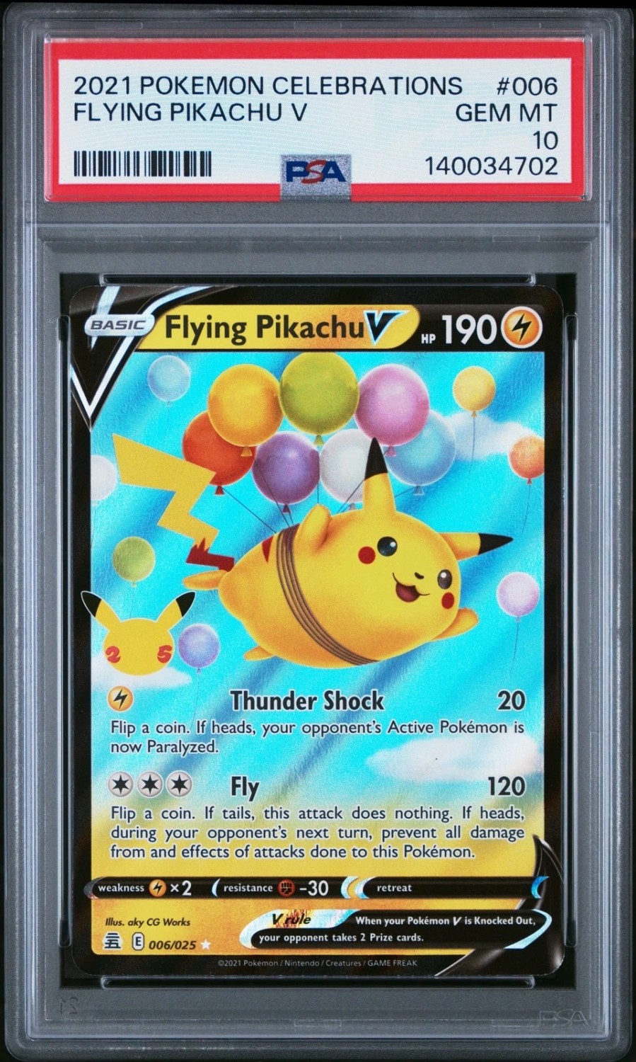 Flying Pikachu V