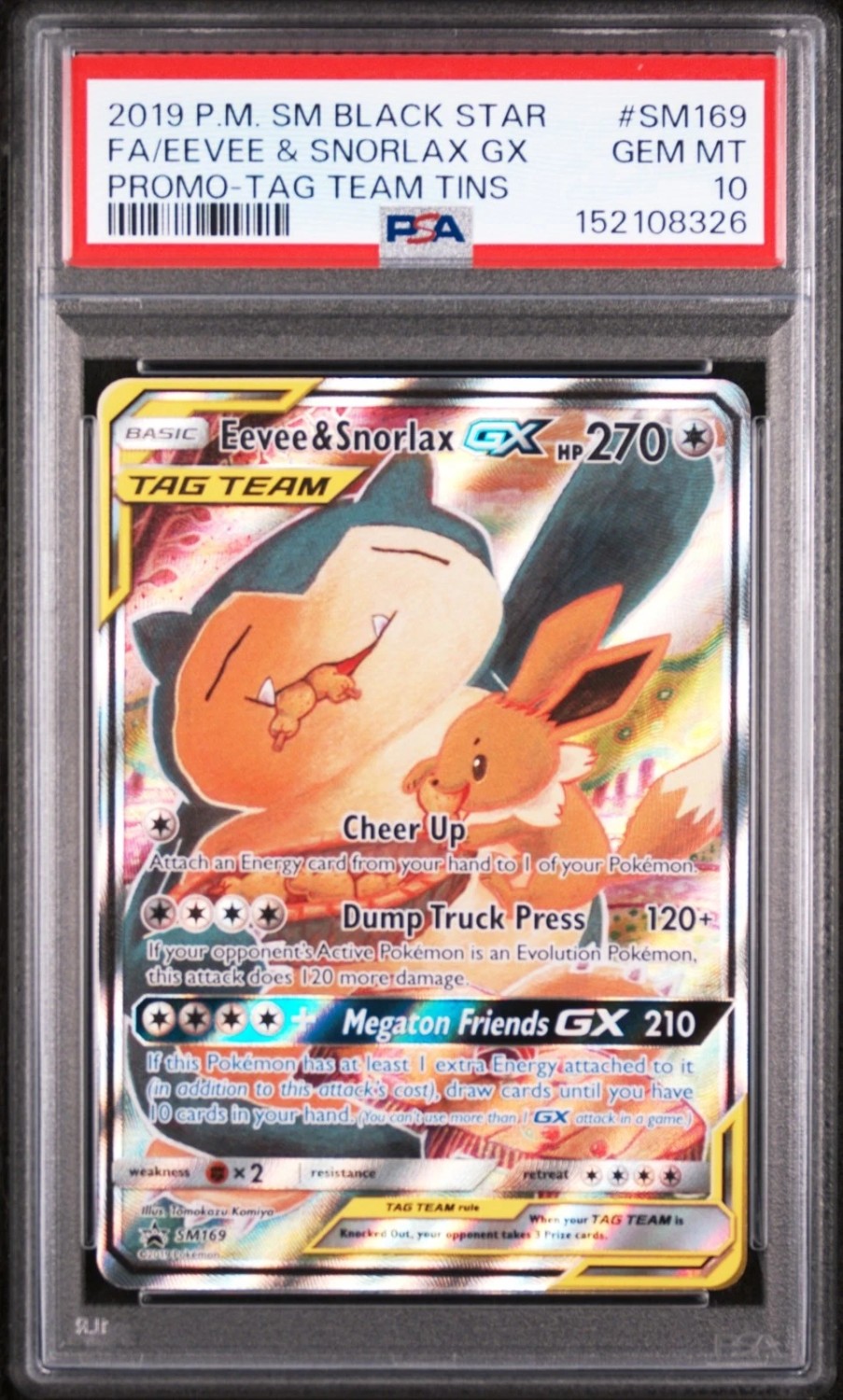 Eevee & Snorlax GX