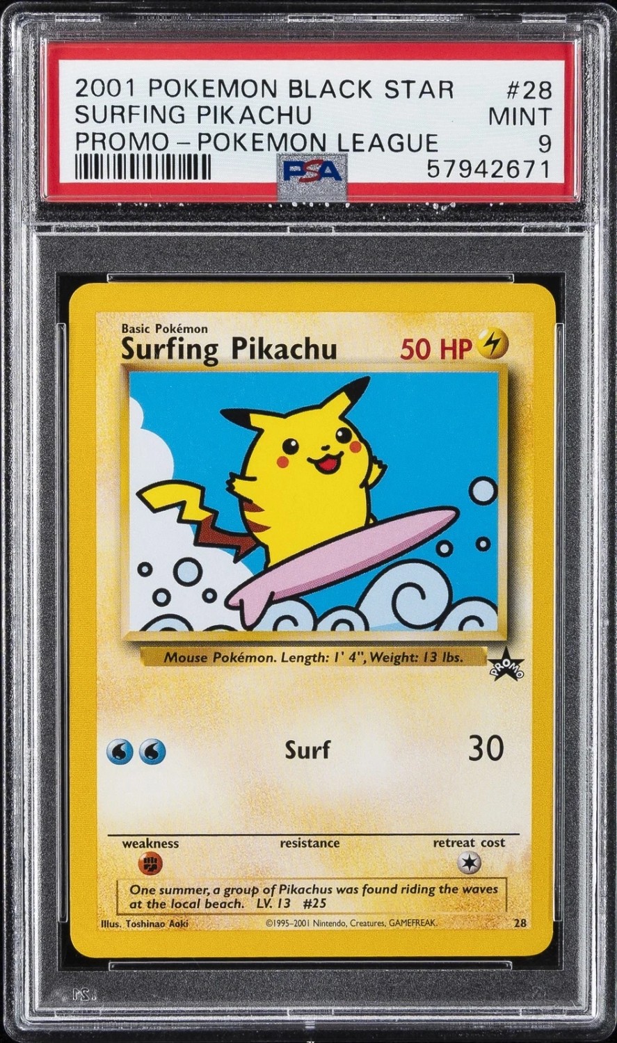 Surfing Pikachu