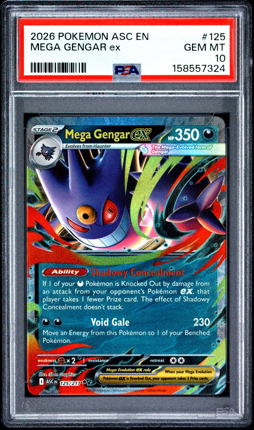 MEGA GENGAR ex