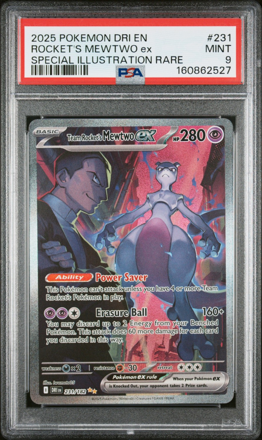 ROCKET'S MEWTWO ex