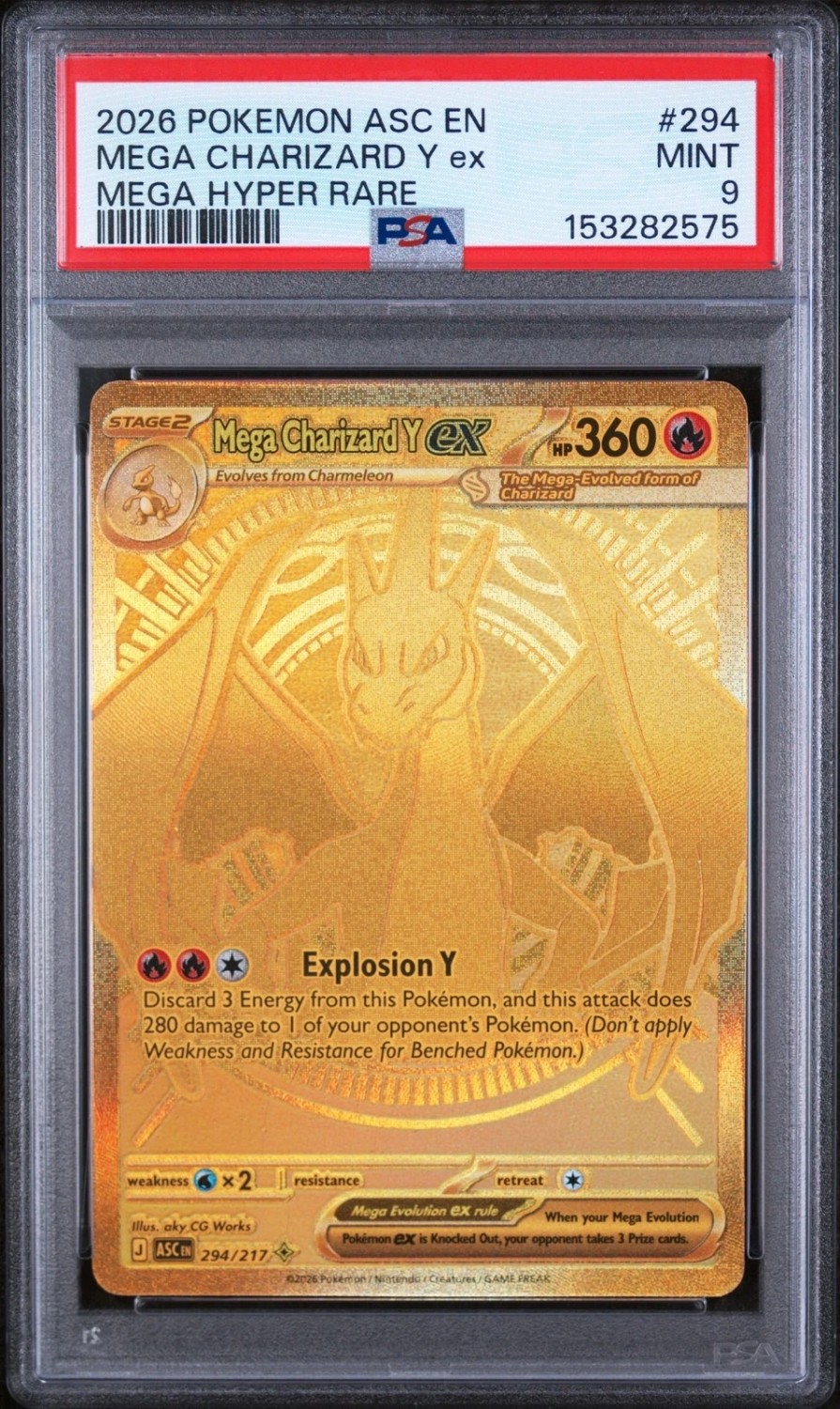 MEGA CHARIZARD Y ex