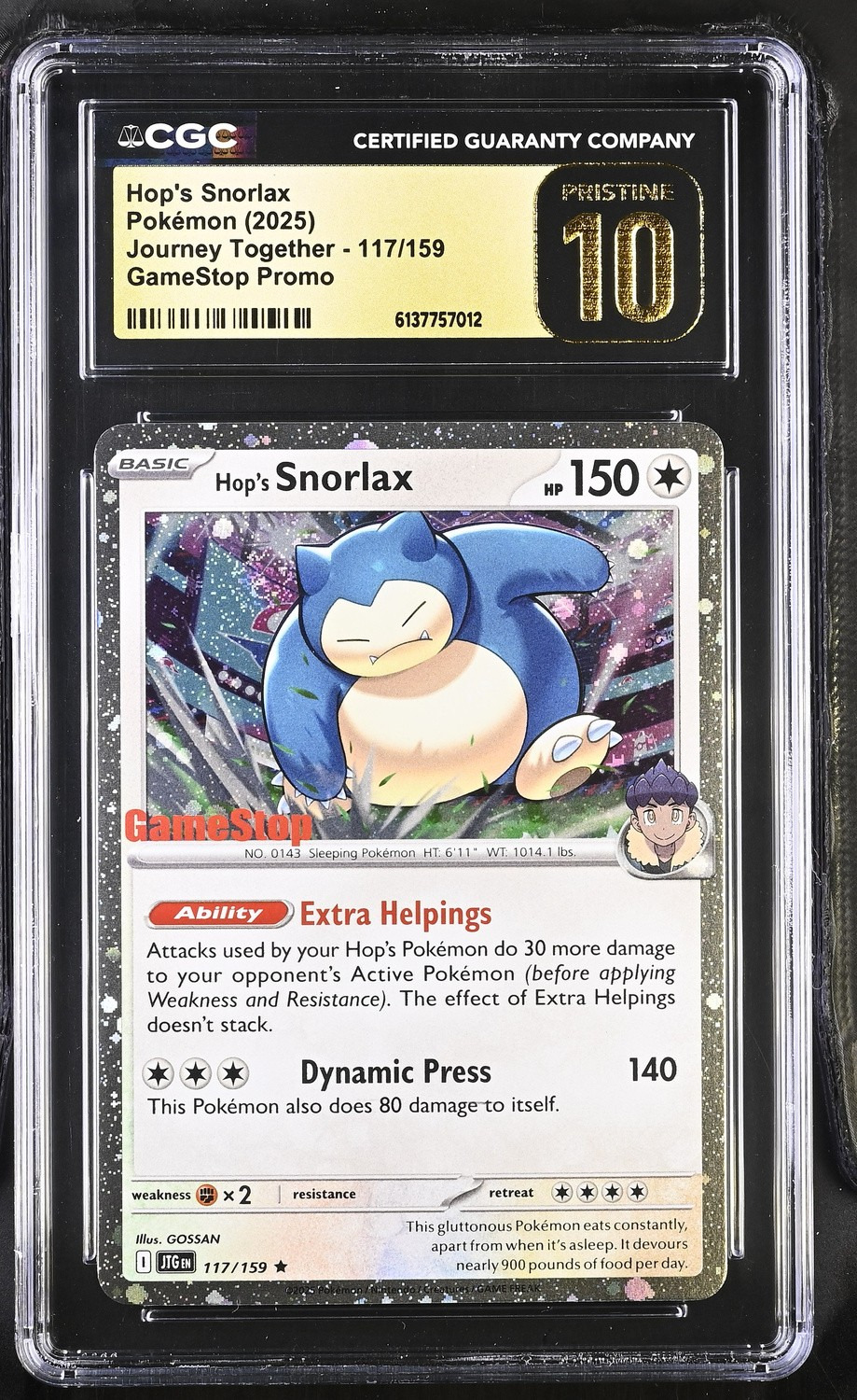 Hop's Snorlax
