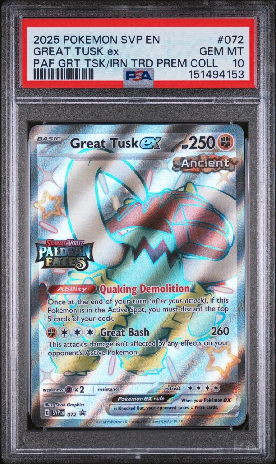 GREAT TUSK ex