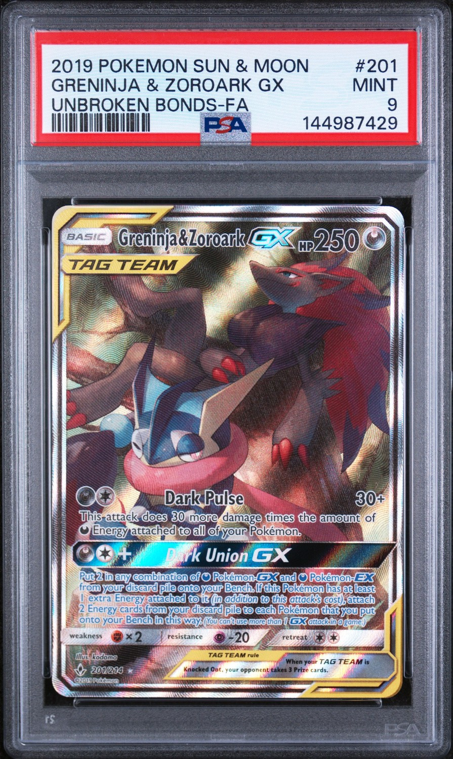 Greninja & Zoroark GX