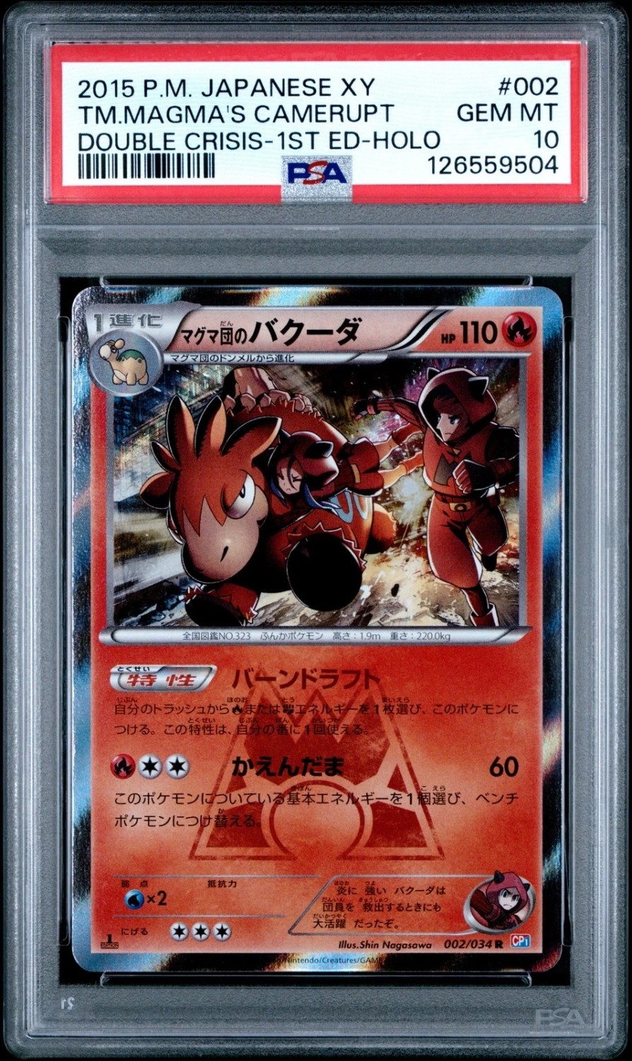 Team Magma's Camerupt
