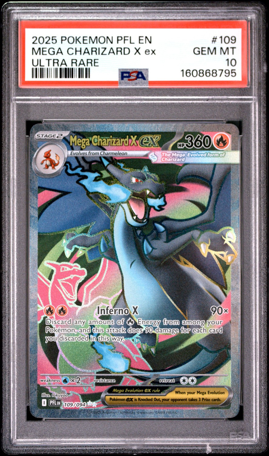 MEGA CHARIZARD X ex