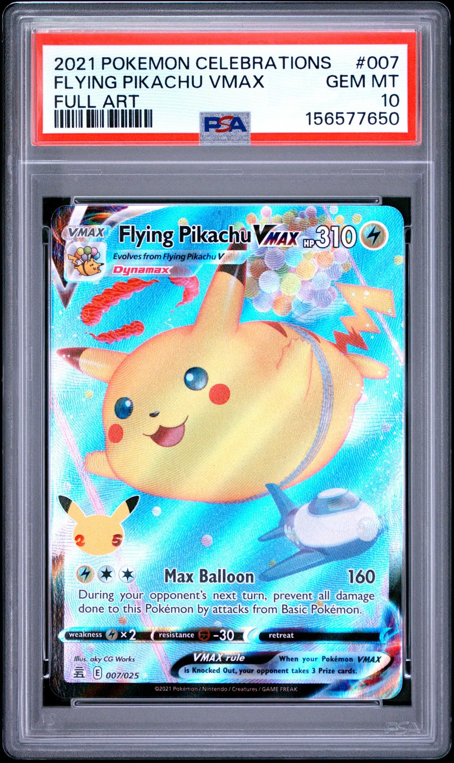 Flying Pikachu VMAX