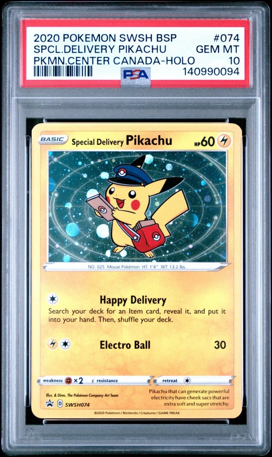 SPCL.DELIVERY PIKACHU