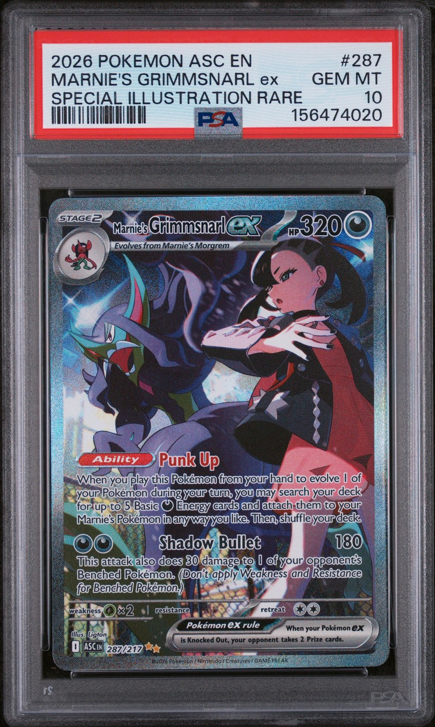 MARNIE'S GRIMMSNARL ex