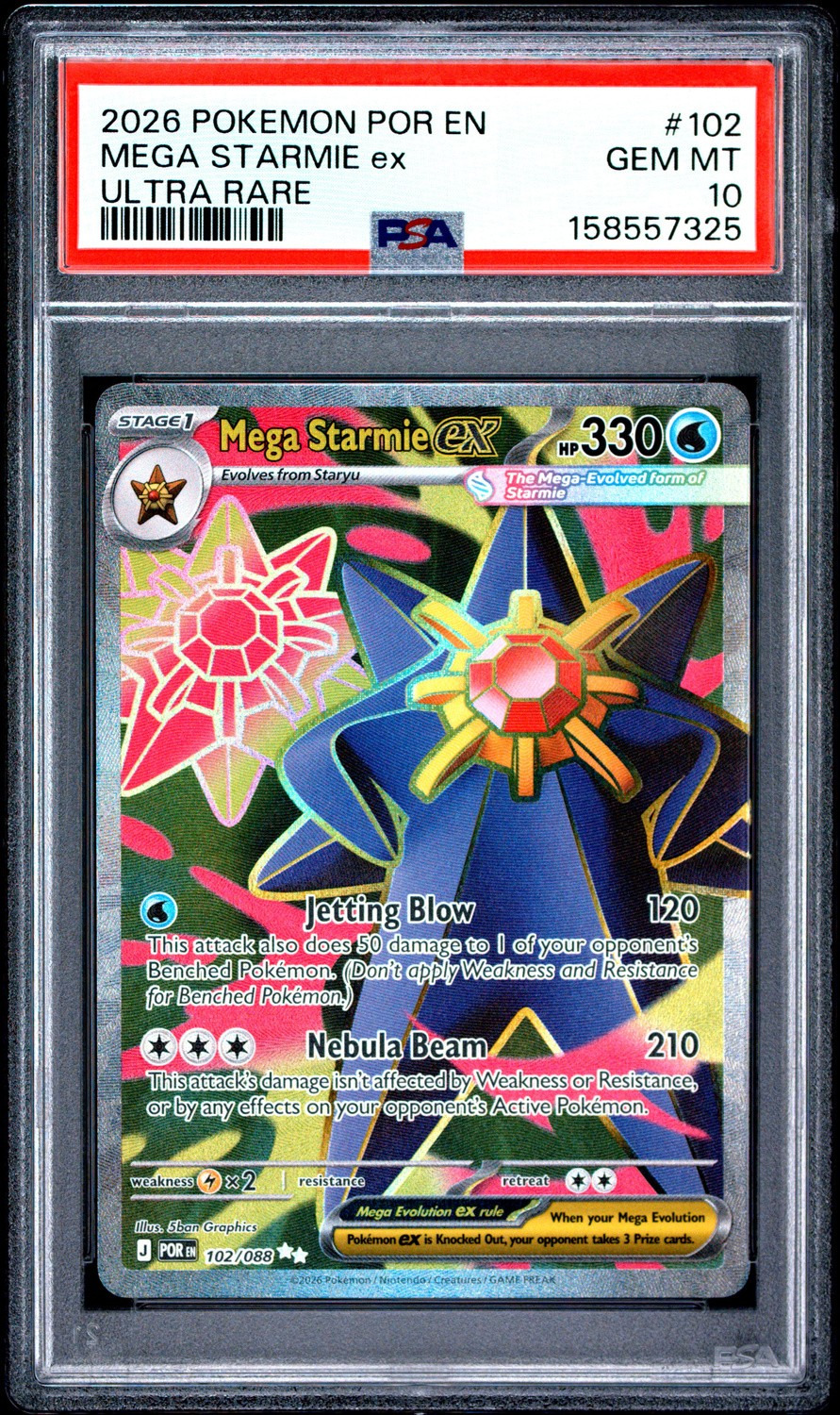 MEGA STARMIE ex