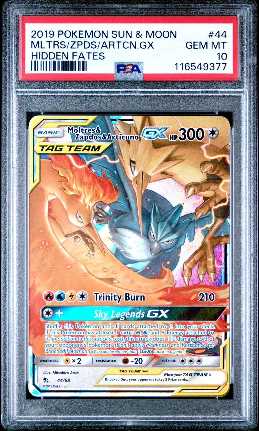 Moltres & Zapdos & Articuno GX