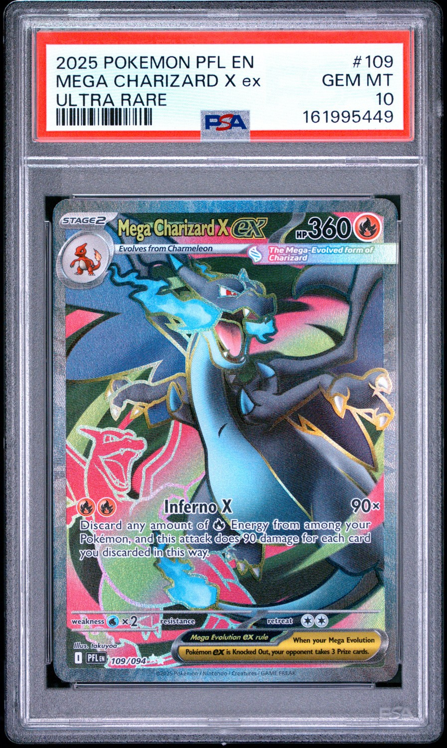 MEGA CHARIZARD X ex