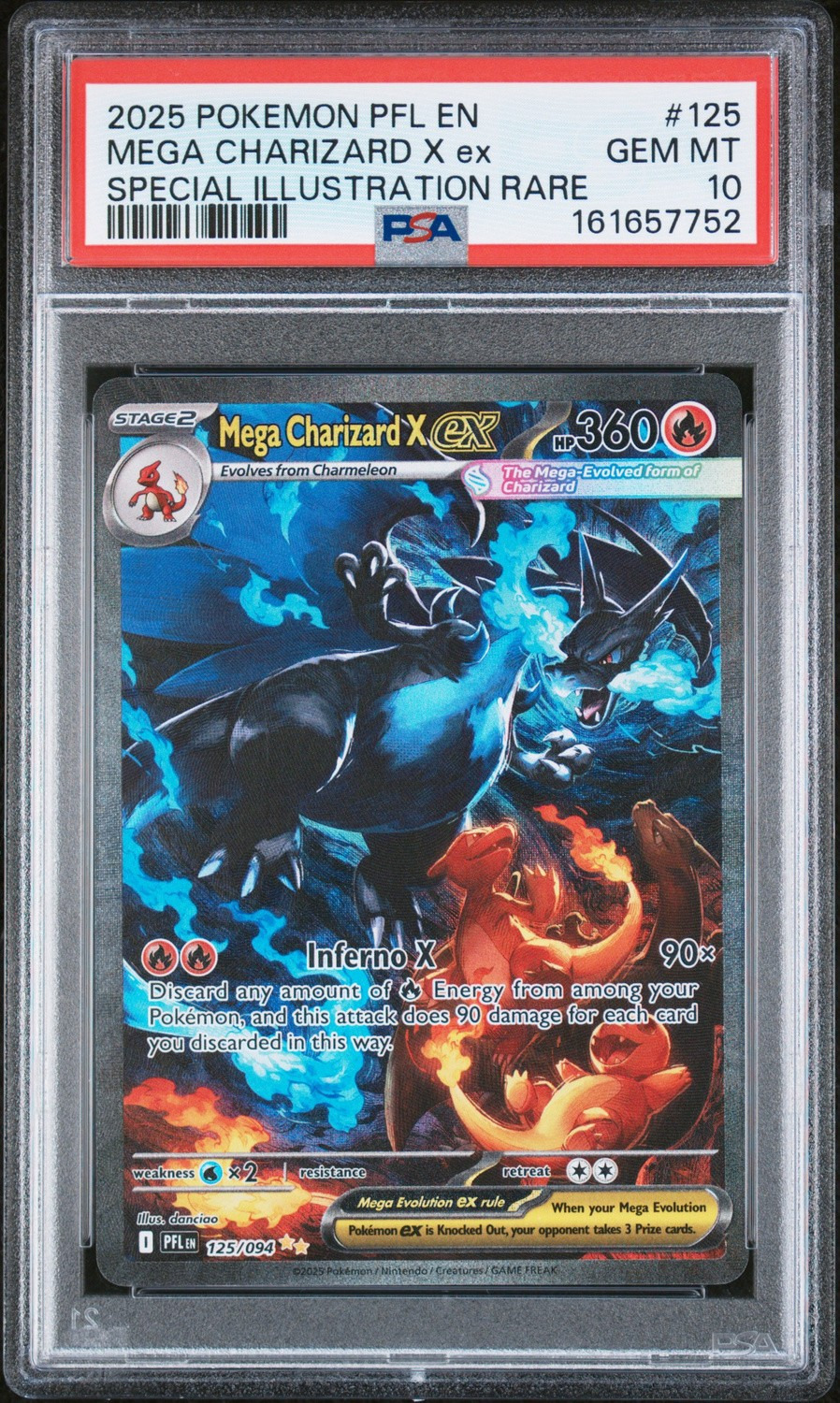 MEGA CHARIZARD X ex