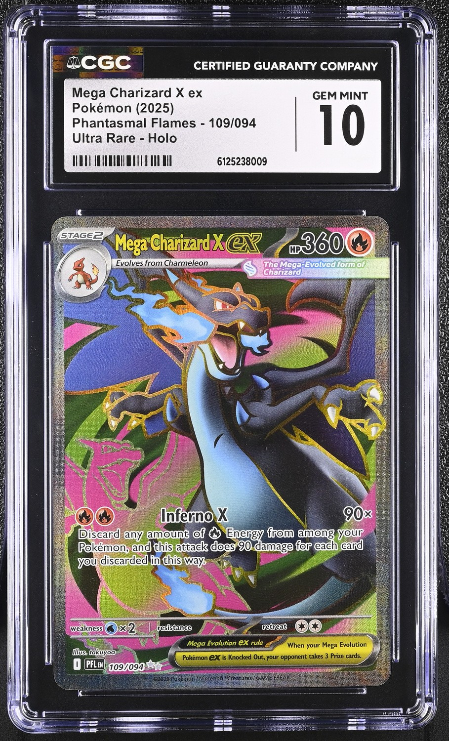 MEGA CHARIZARD X ex