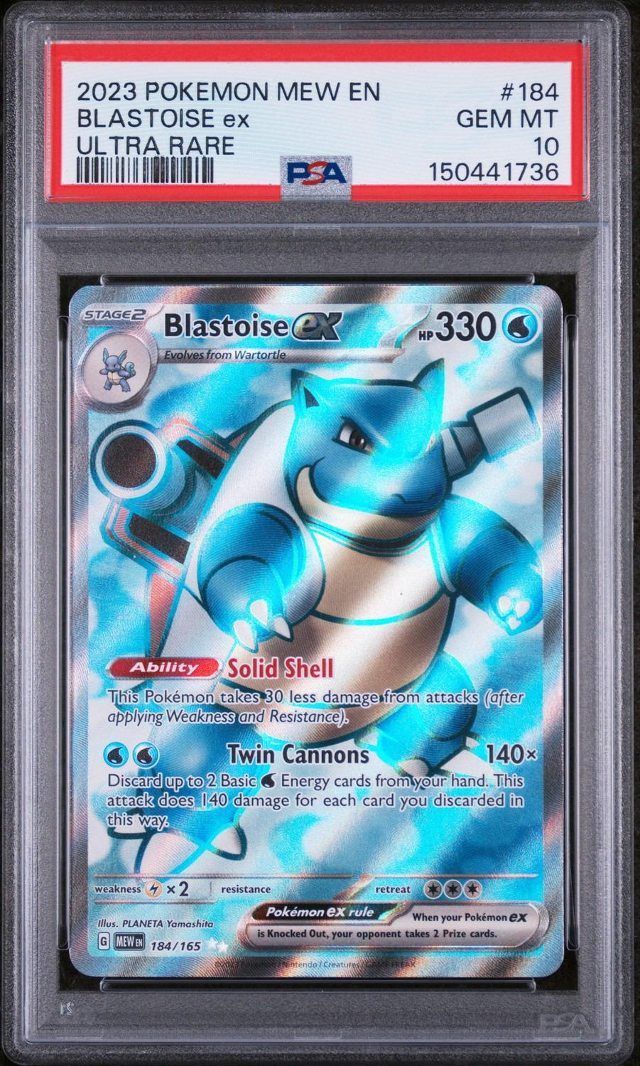 BLASTOISE ex