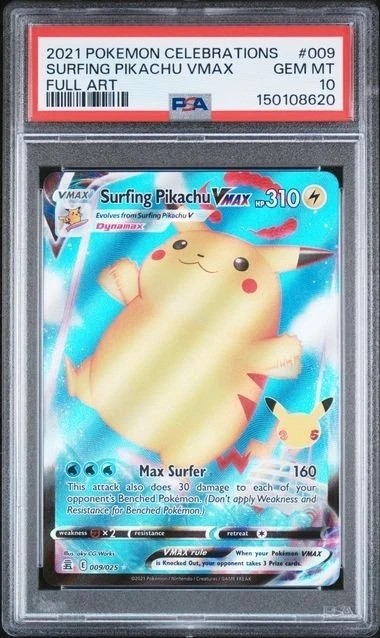 Surfing Pikachu VMAX