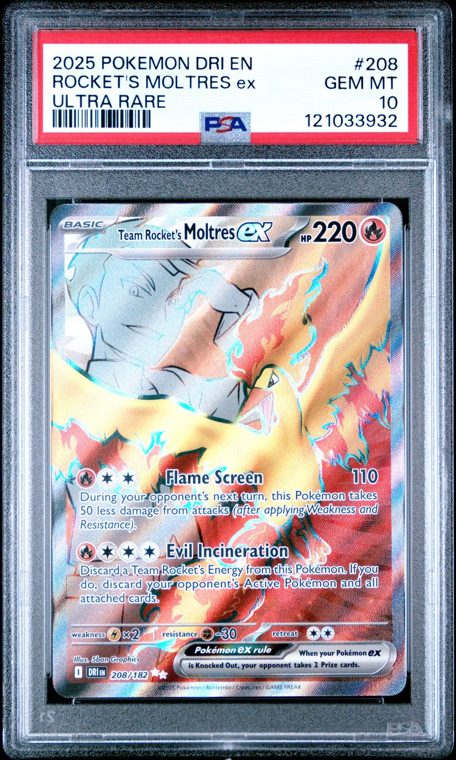 ROCKET'S MOLTRES ex