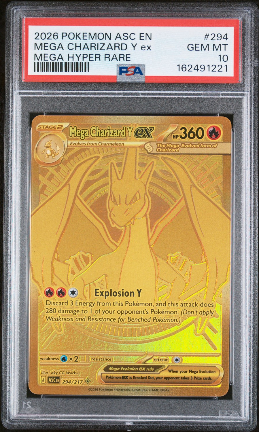 MEGA CHARIZARD Y ex