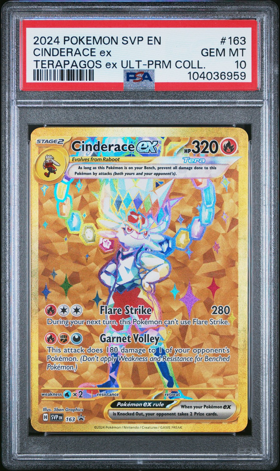 CINDERACE ex