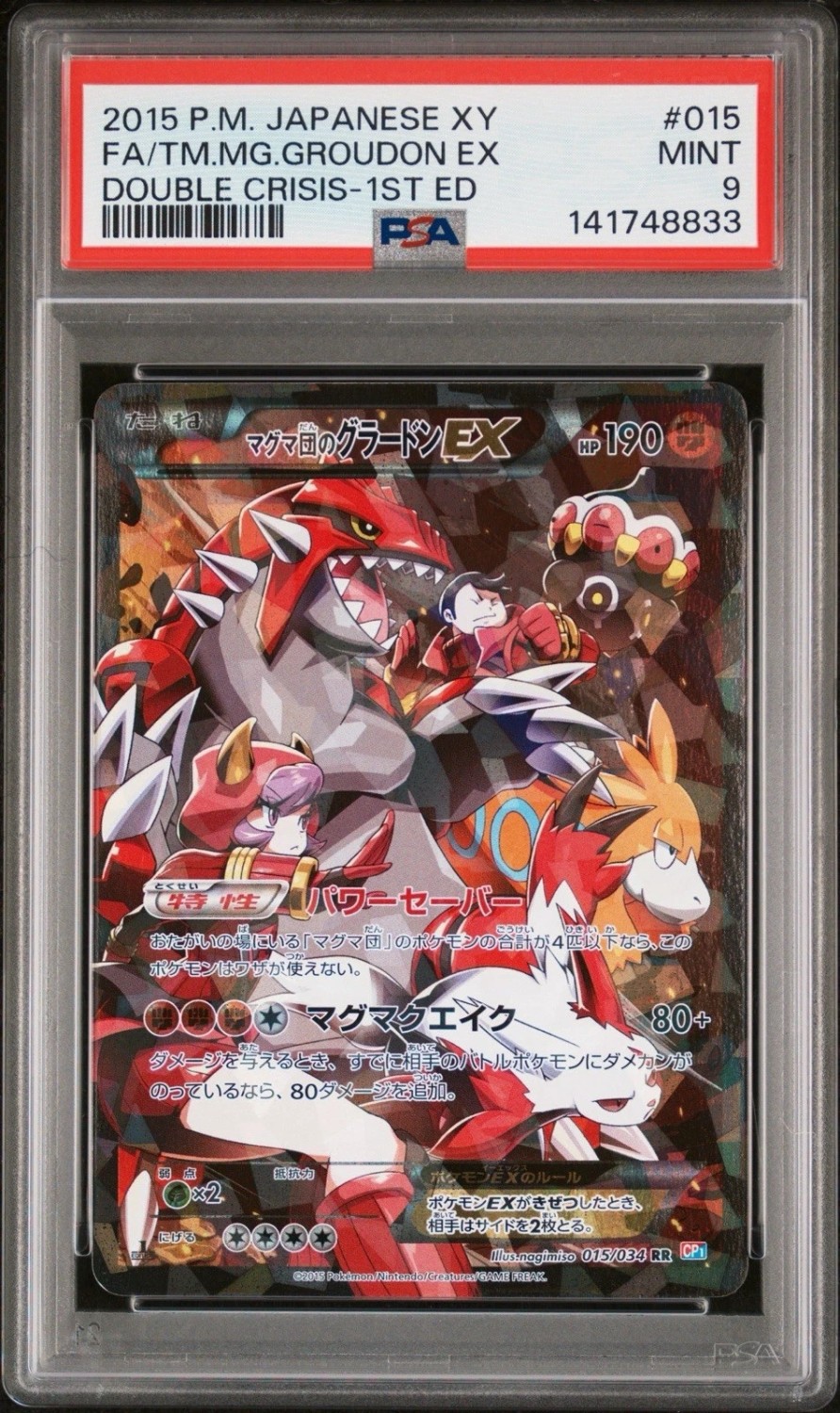 Team Magma's Groudon EX